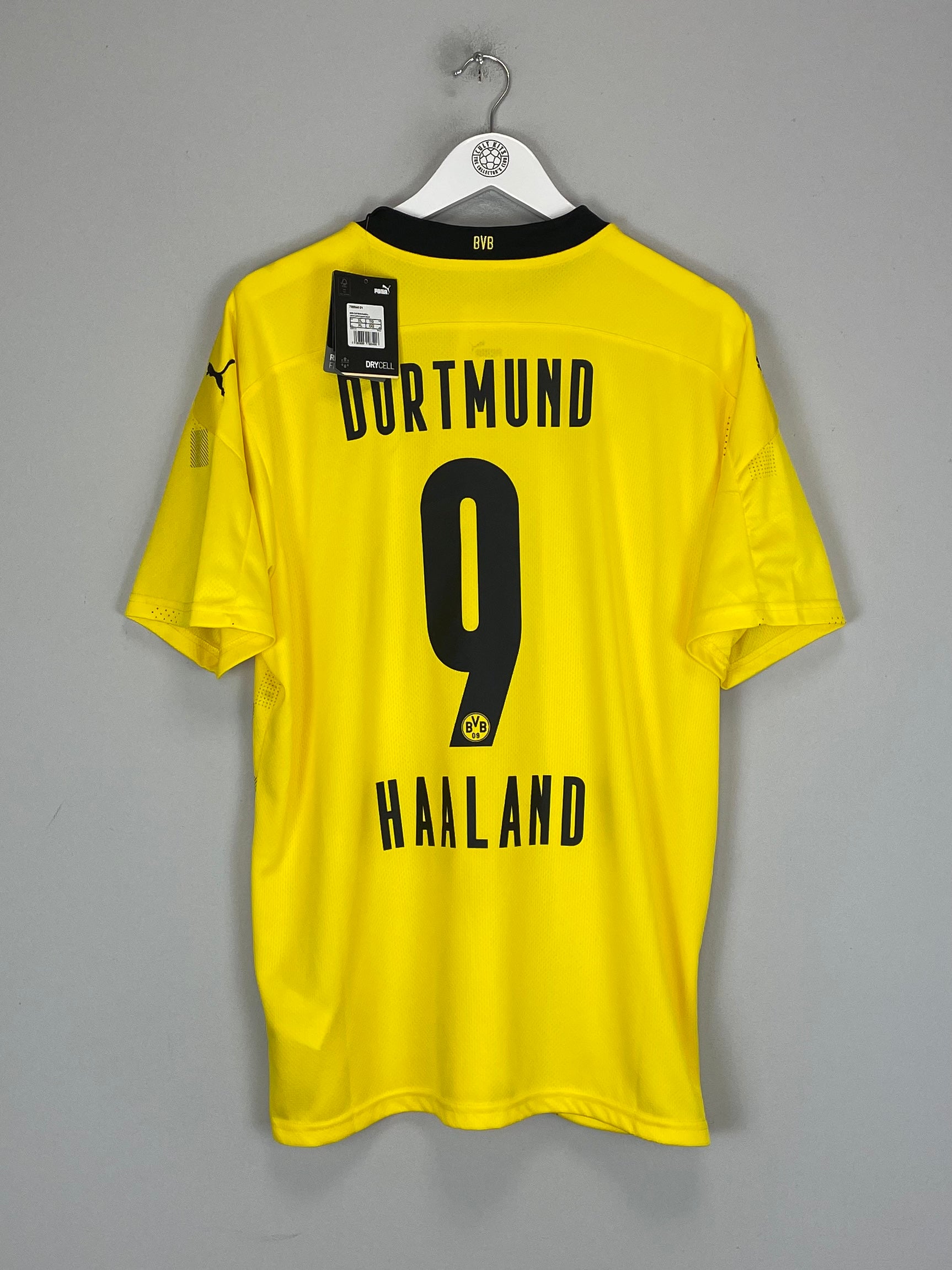 2020/21 DORTMUND HAALAND #9 *BNWT* HOME CUP SHIRT (XL) PUMA