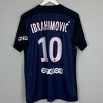 2015/16 PSG IBRAHIMOVIC #10 HOME SHIRT (L) NIKE