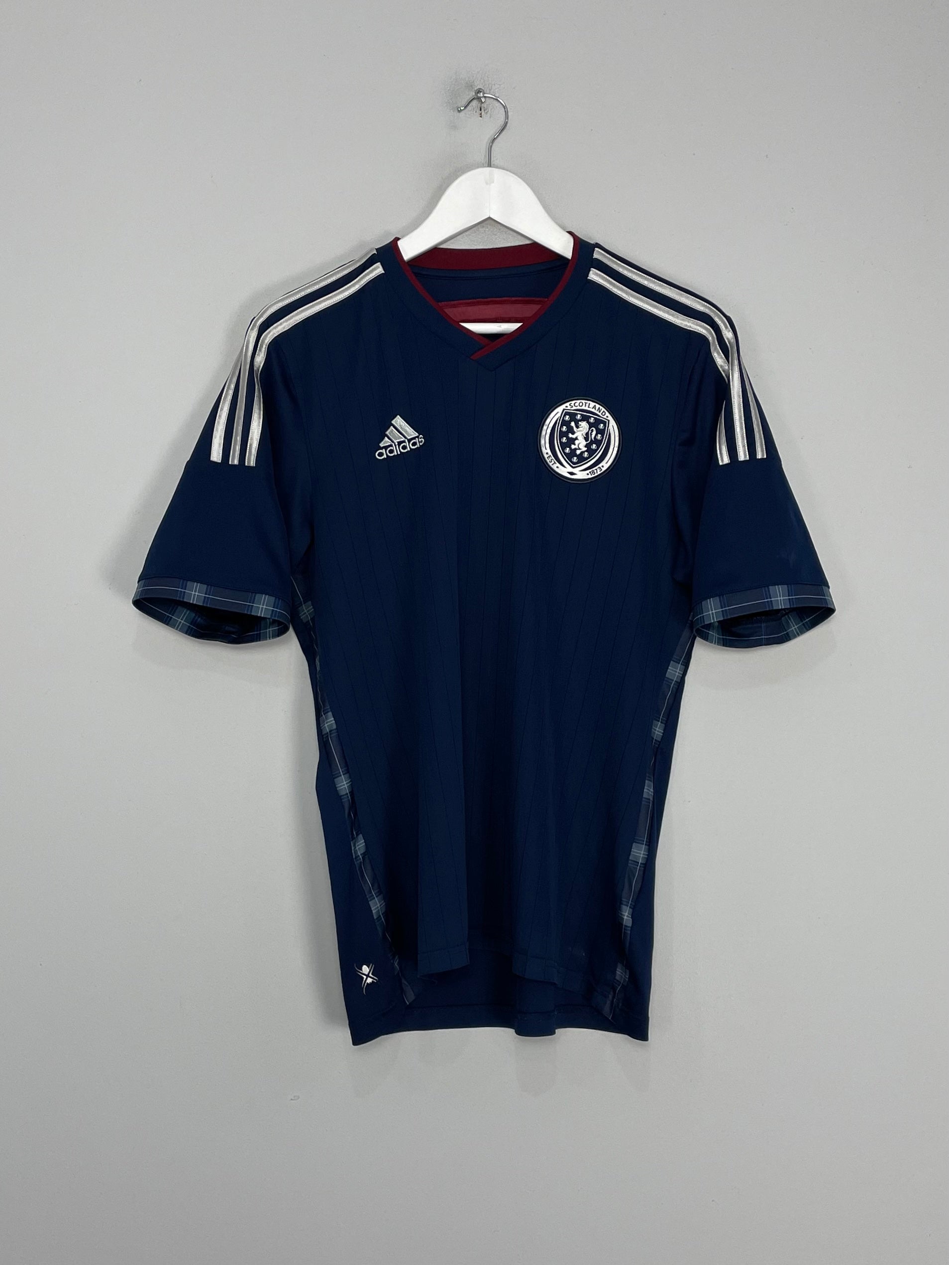 2014/15 SCOTLAND HOME SHIRT (M) ADIDAS