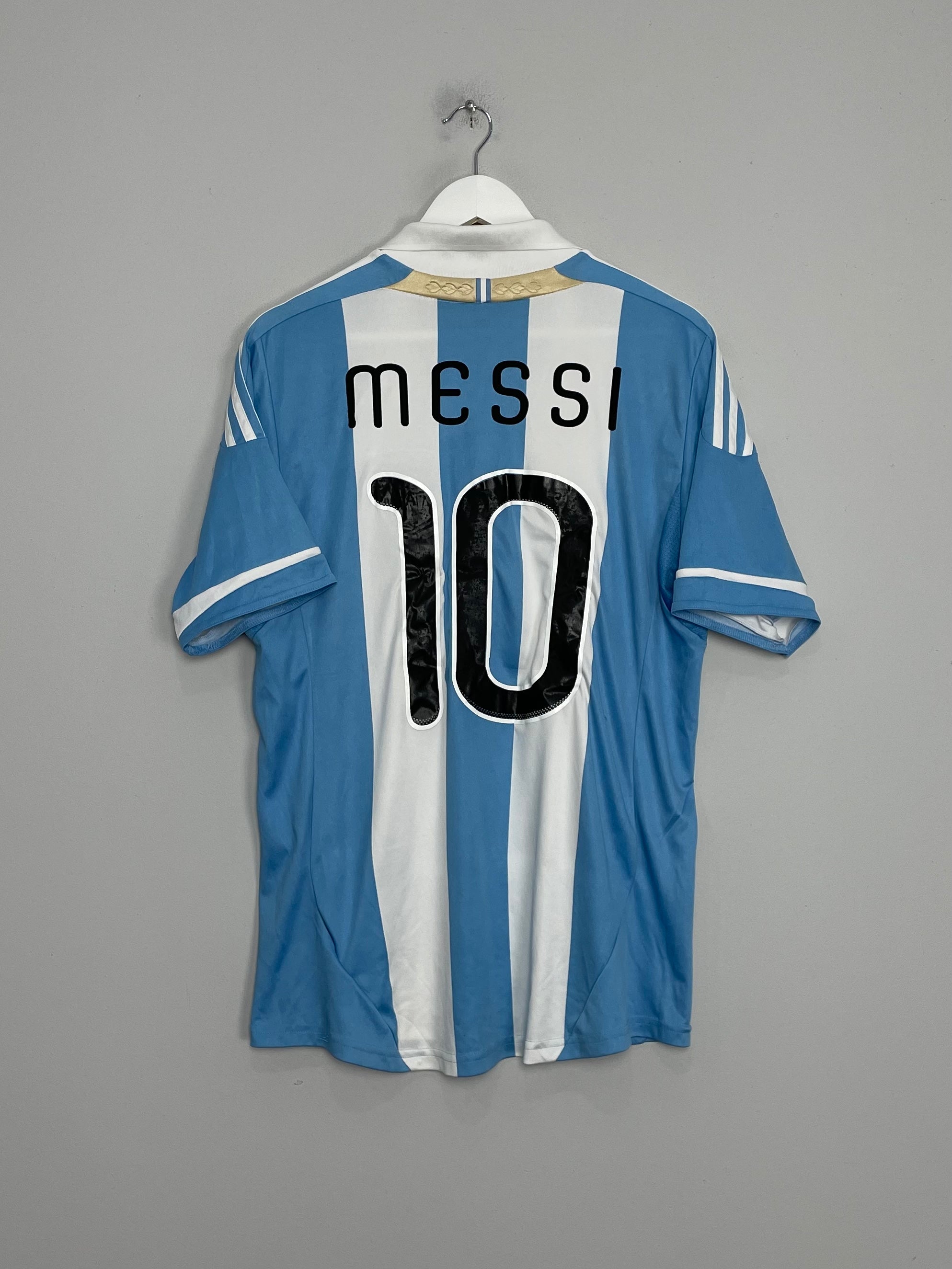 2011/12 ARGENTINA MESSI #10 HOME SHIRT (L) ADIDAS