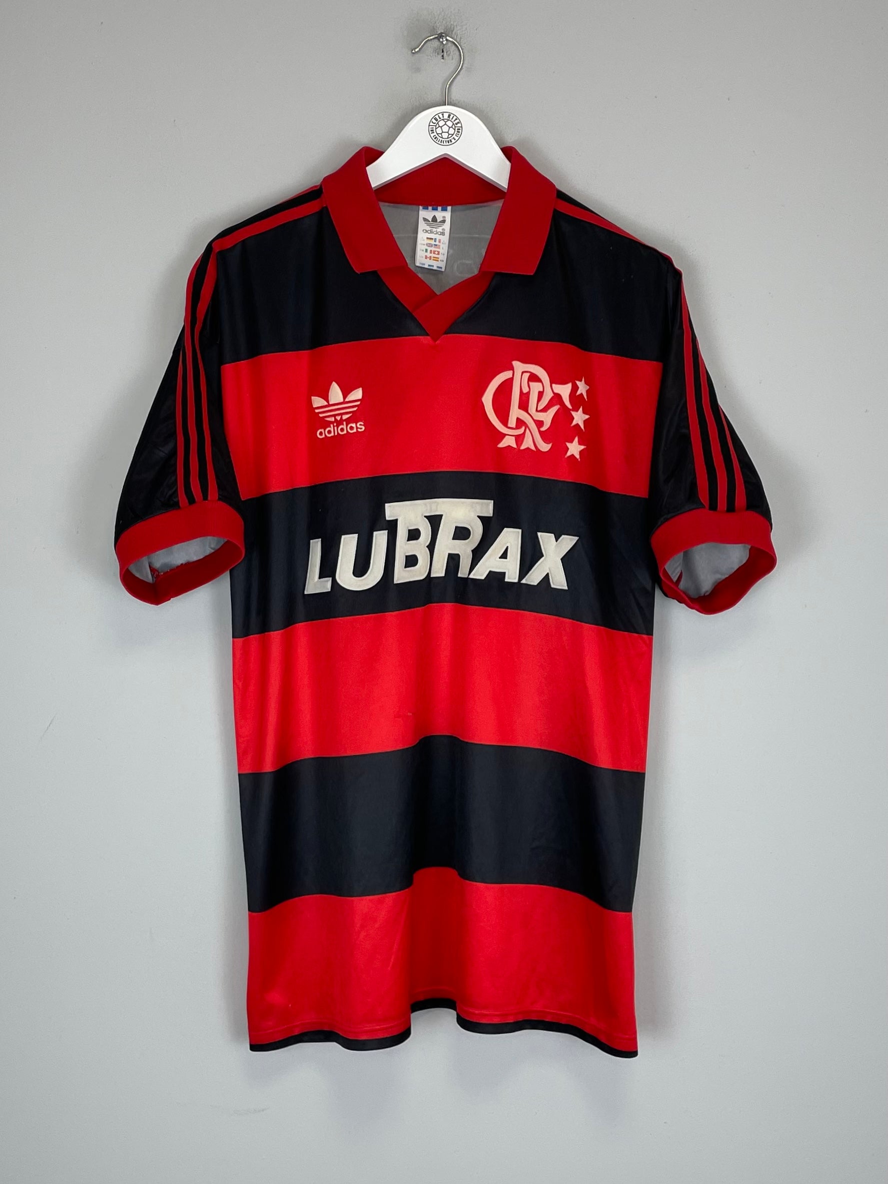 1990/92 FLAMENGO HOME SHIRT (L) ADIDAS