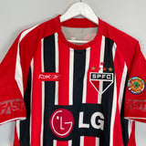 2006 SAO PAULO #10 AWAY SHIRT (L) REEBOK