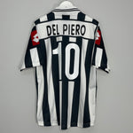 2001/02 JUVENTUS DEL PIERO #10 HOME SHIRT (L) LOTTO