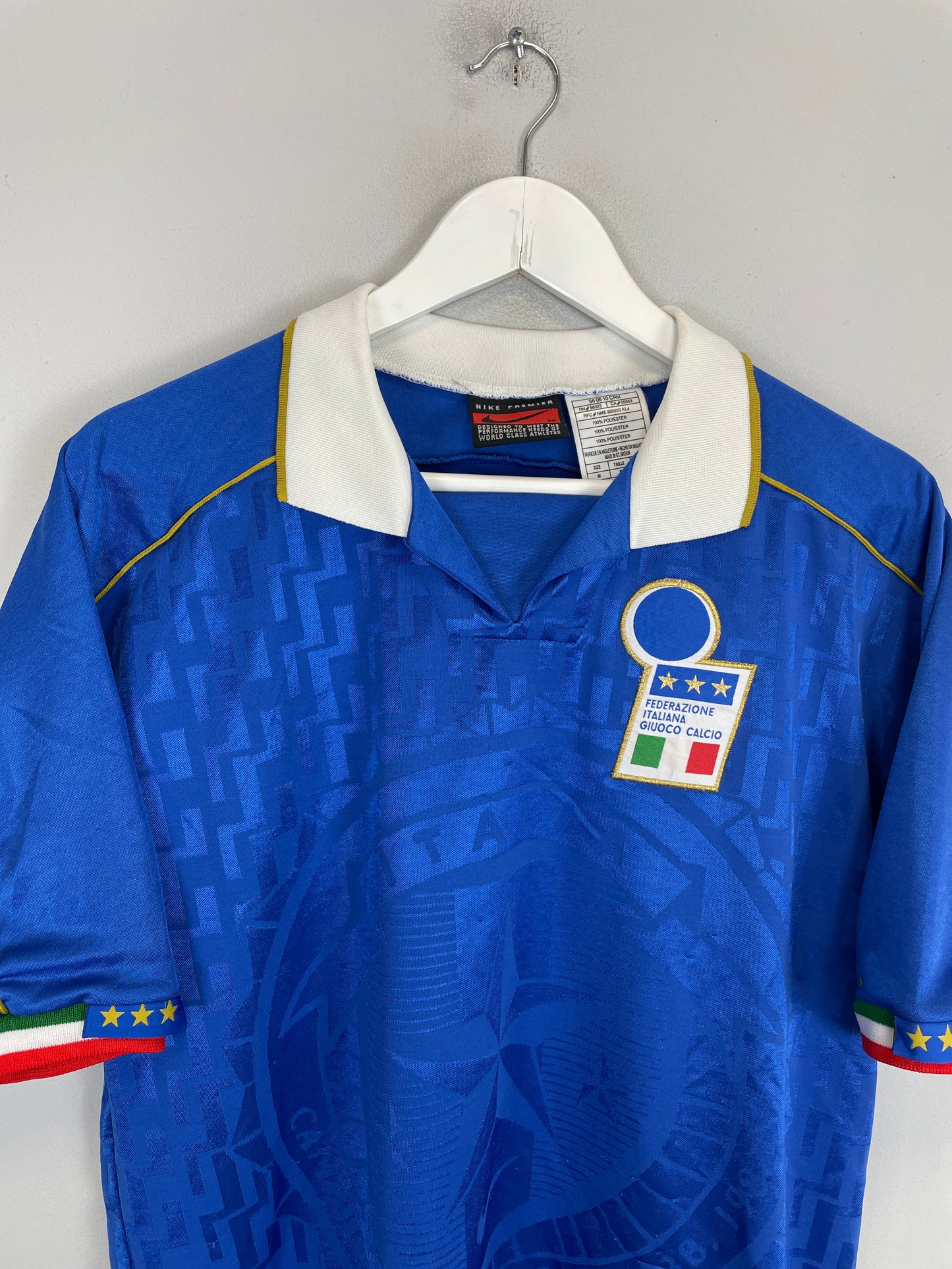 1994/96 ITALY HOME SHIRT (M) NIKE