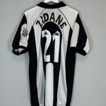 1997/98 JUVENTUS ZIDANE #21 HOME SHIRT (XL) KAPPA