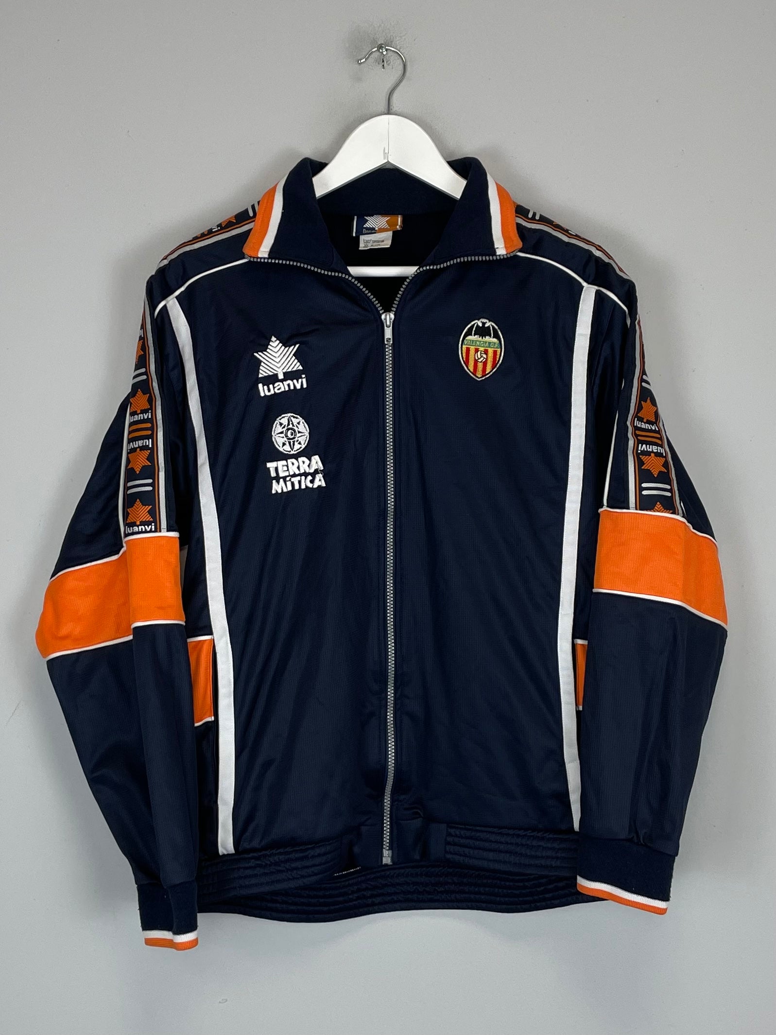 1996/97 VALENCIA TRACK JACKET (L) LUANVI