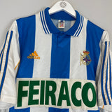 1998/00 DEPORTIVO LA CORUNA HOME SHIRT (L) ADIDAS