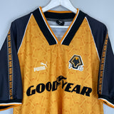 1996/98 WOLVES HOME SHIRT (L) PUMA