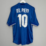 1997/98 ITALY DEL PIERO #10 HOME SHIRT (L) NIKE