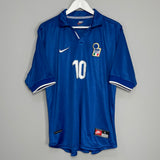 1997/98 ITALY DEL PIERO #10 HOME SHIRT (L) NIKE