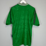 1994/95 NORTHERN IRELAND *PROTOTYPE* HOME SHIRT (M) UMBRO