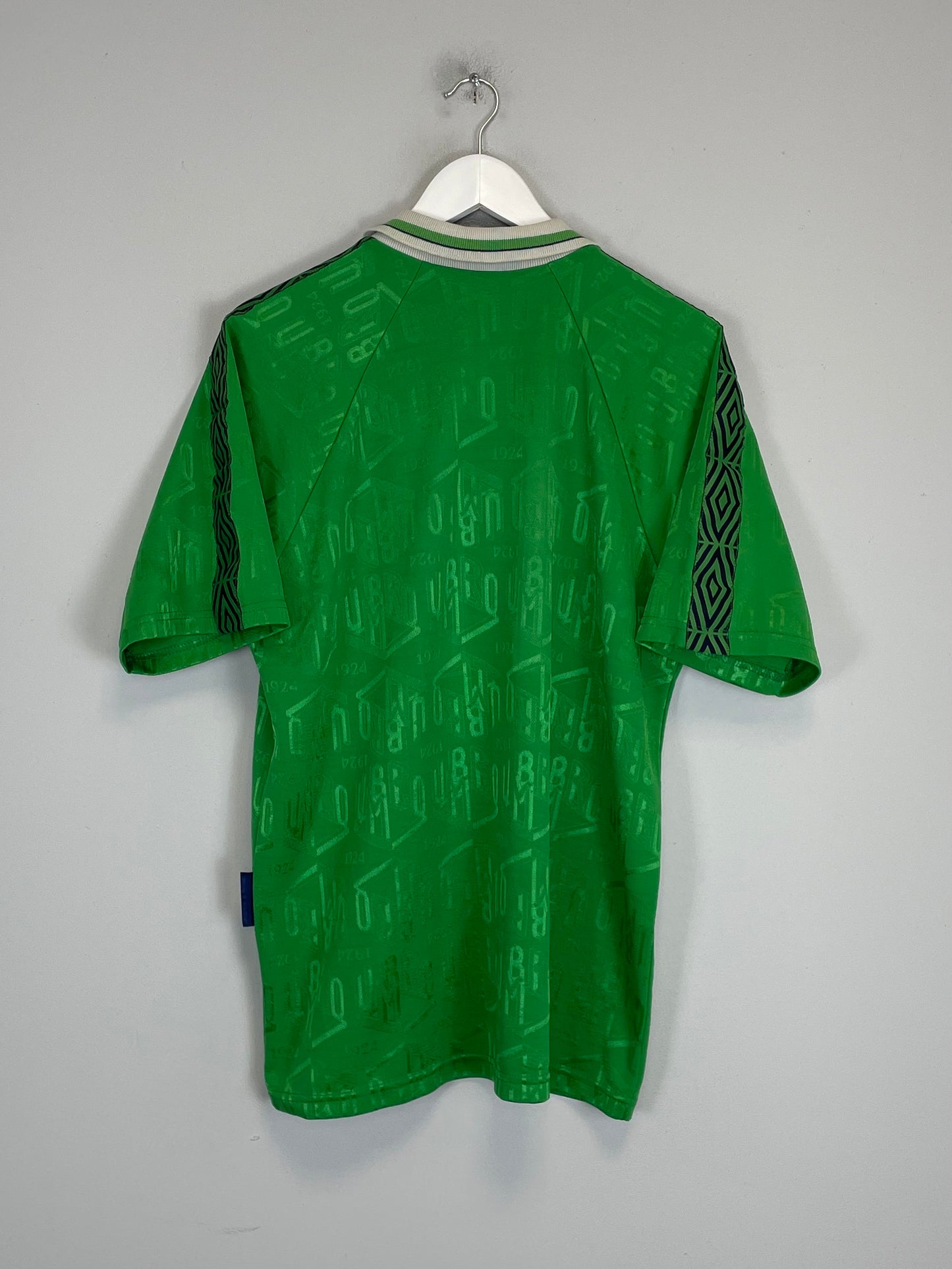 1994/95 NORTHERN IRELAND *PROTOTYPE* HOME SHIRT (M) UMBRO