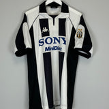 1997/98 JUVENTUS ZIDANE #21 HOME SHIRT (XL) KAPPA