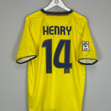 2008/10 BARCELONA HENRY #14 AWAY SHIRT (L) NIKE