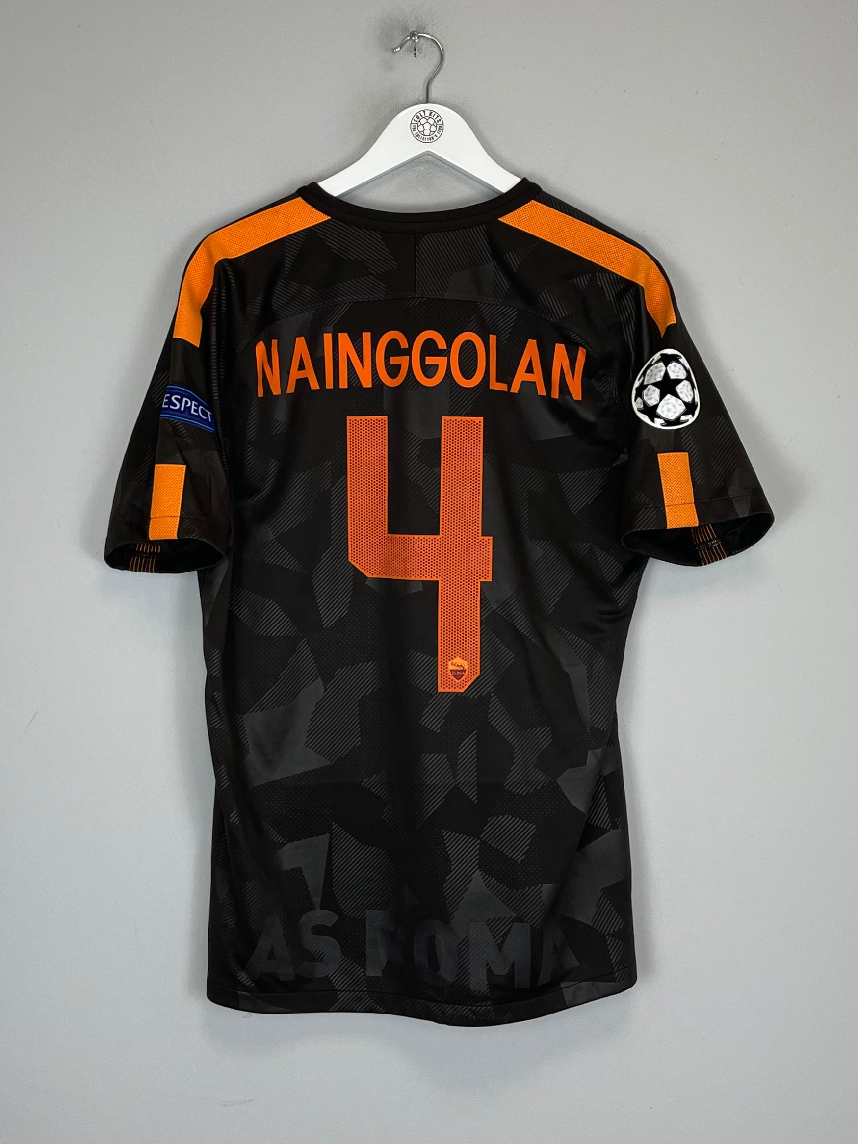 2017/18 ROMA NAINGOLLAN #4 C/L THIRD SHIRT (L) NIKE