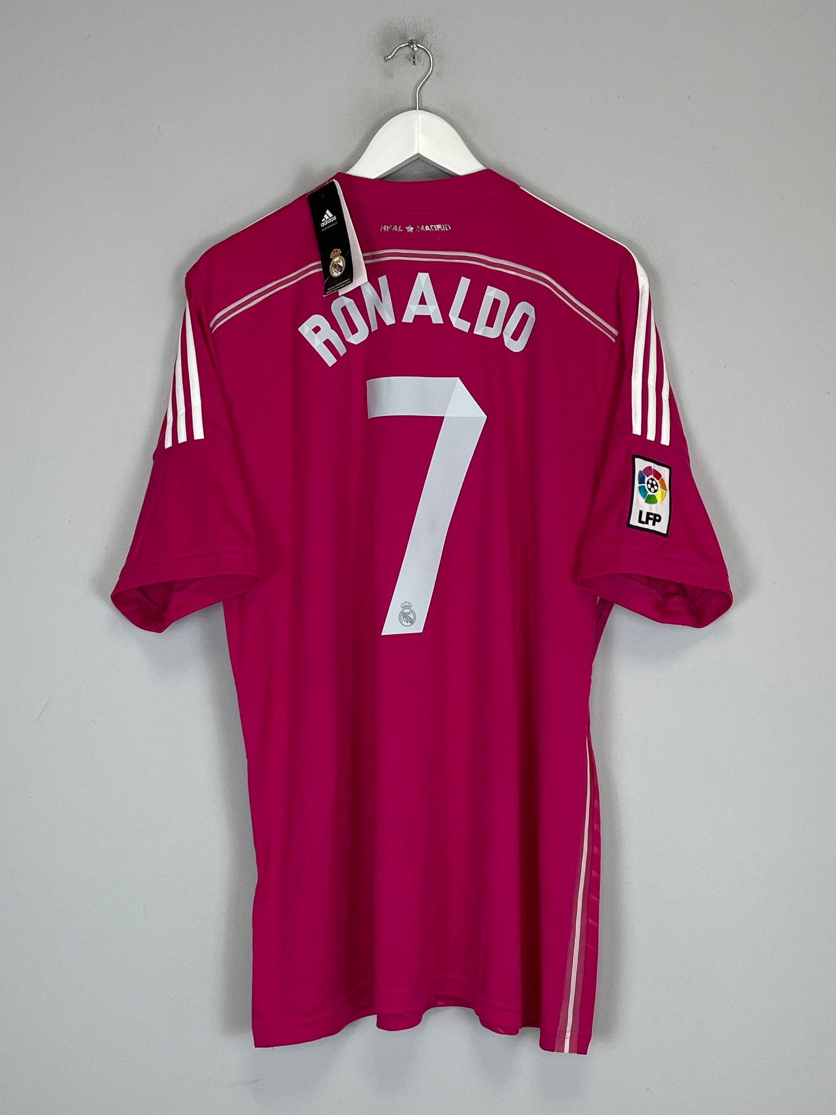 2014/15 REAL MADRID RONALDO #7 *BNWT* AWAY SHIRT (XL) ADIDAS