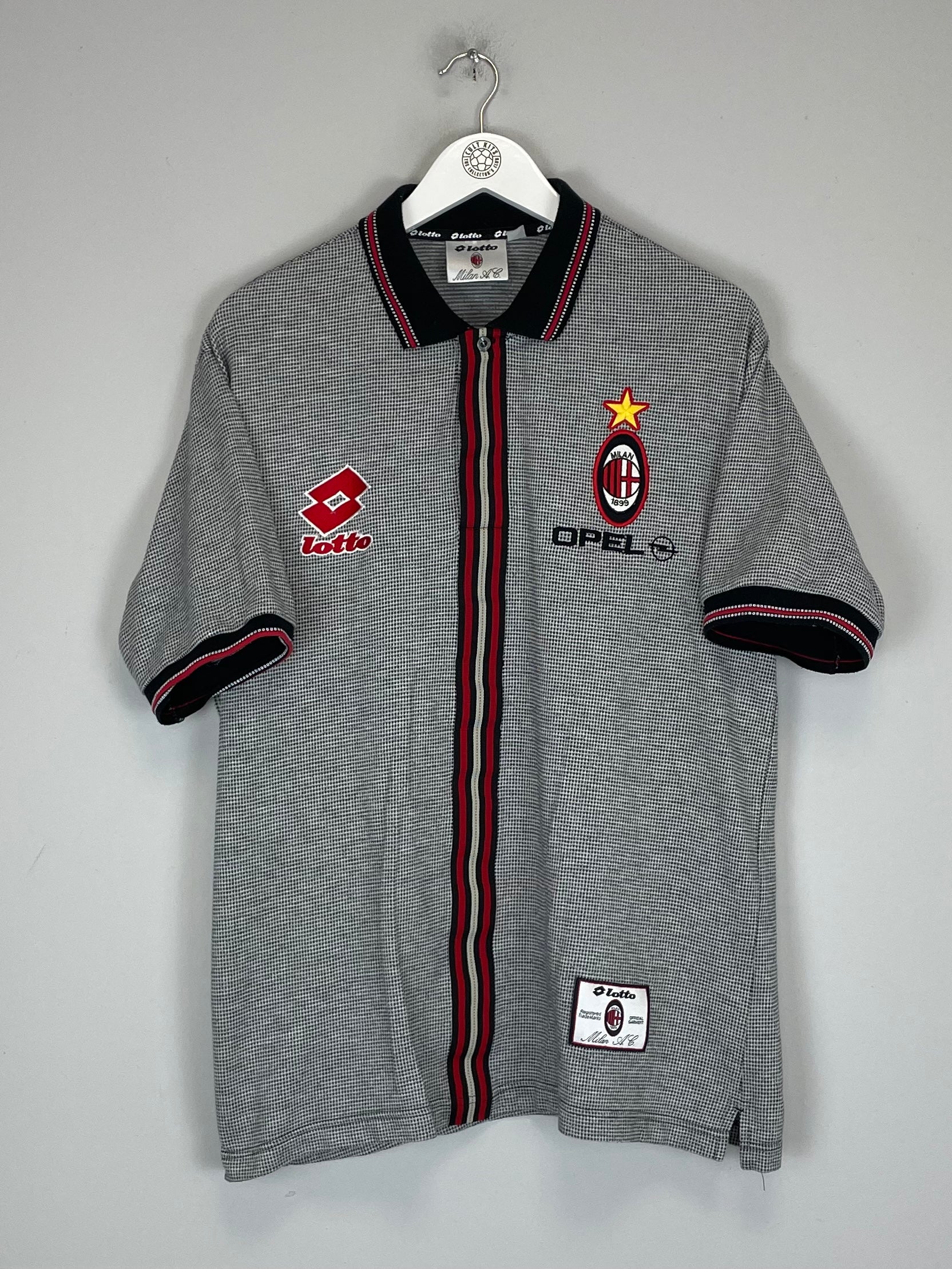 1997/98 AC MILAN TRAINING SHIRT (L) LOTTO