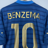 2012/13 FRANCE BENZEMA #9 HOME SHIRT (M) NIKE