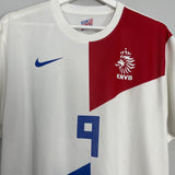 2013/14 NETHERLANDS V.PERSIE #9 AWAY SHIRT (L) NIKE