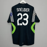 2007/08 REAL MADRID SNEIJDER #23 C/L THIRD SHIRT (L) ADIDAS