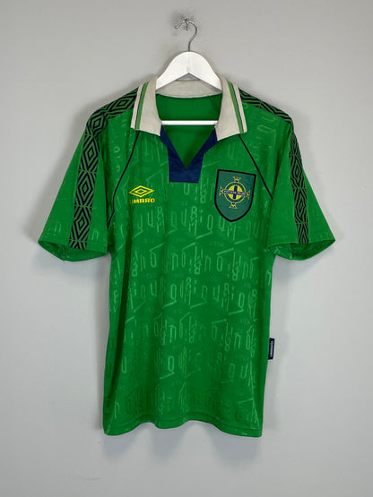 1994/95 NORTHERN IRELAND HOME SHIRT (M) UMBRO