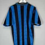 1991/92 INTER MILAN HOME SHIRT (M) UMBRO