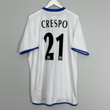 2003/05 CHELSEA CRESPO #21 AWAY SHIRT (XL) UMBRO