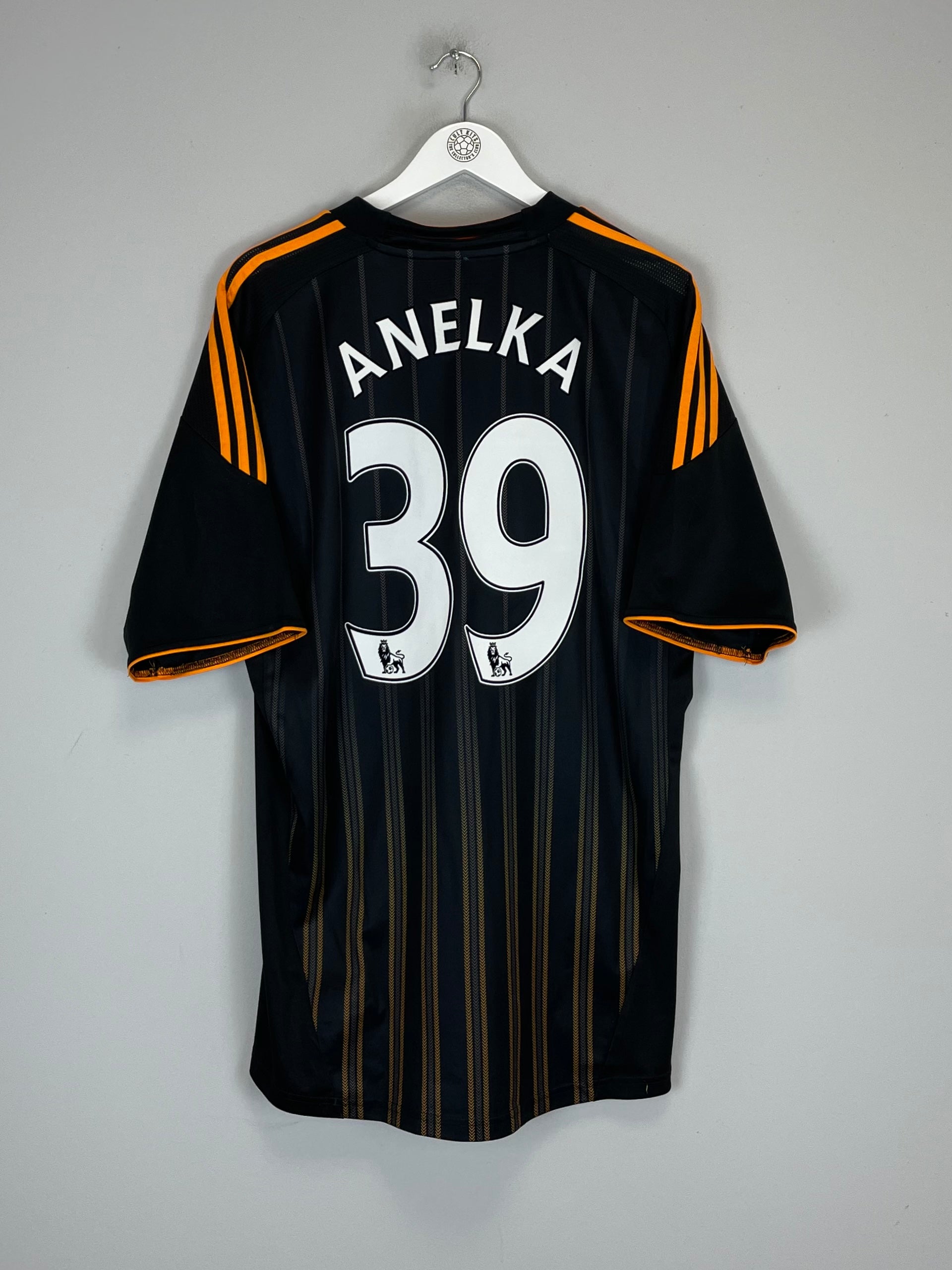 2010/11 CHELSEA ANELKA #39 AWAY SHIRT (XL) ADIDAS