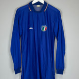 1986/90 ITALY L/S HOME SHIRT (L) DIADORA