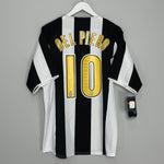 2004/05 JUVENTUS DEL PIERO #10 *BNWT* HOME SHIRT (L) NIKE