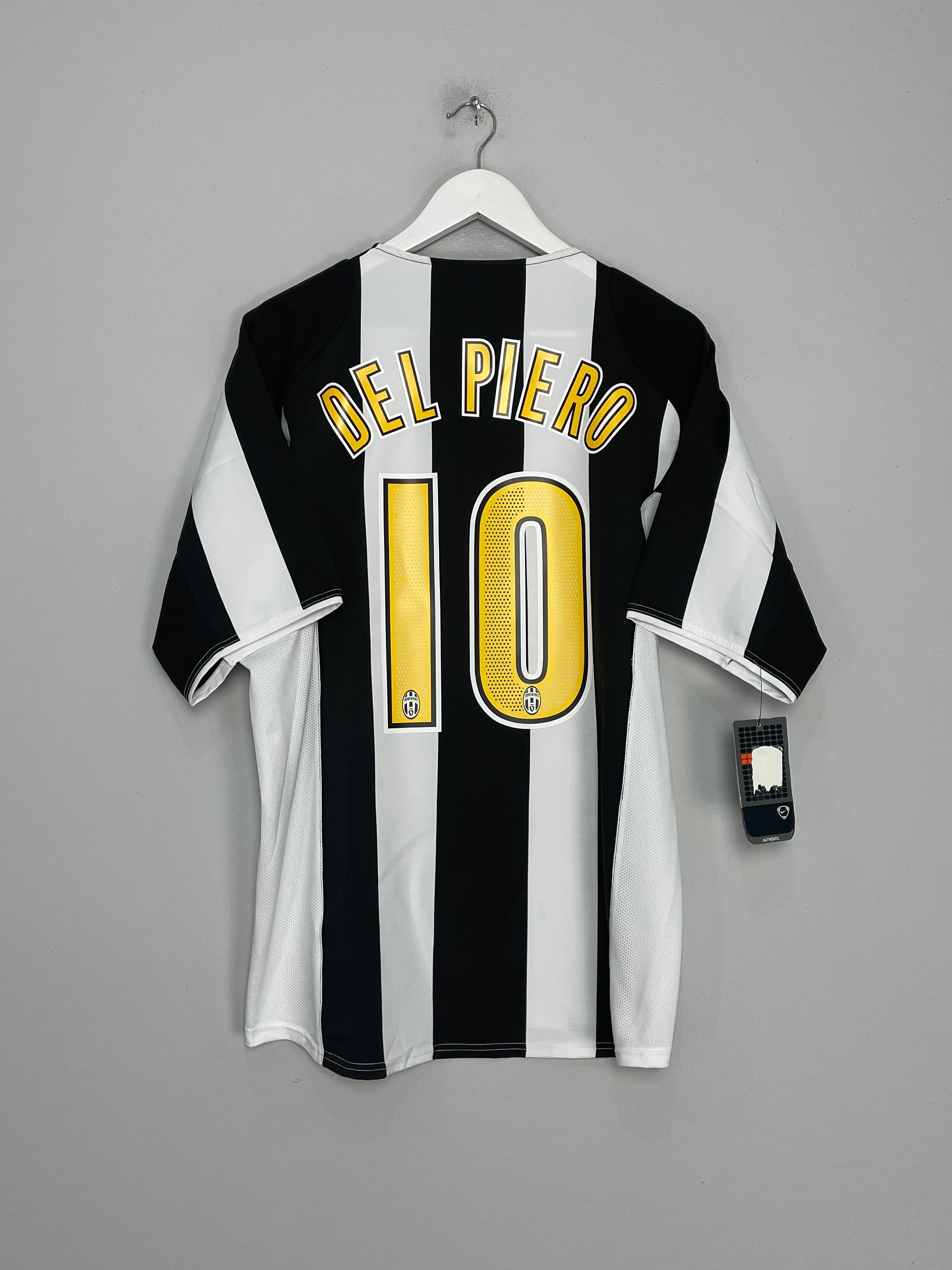 2004/05 JUVENTUS DEL PIERO #10 *BNWT* HOME SHIRT (L) NIKE