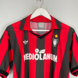 1990/92 AC MILAN HOME SHIRT (M) ADIDAS