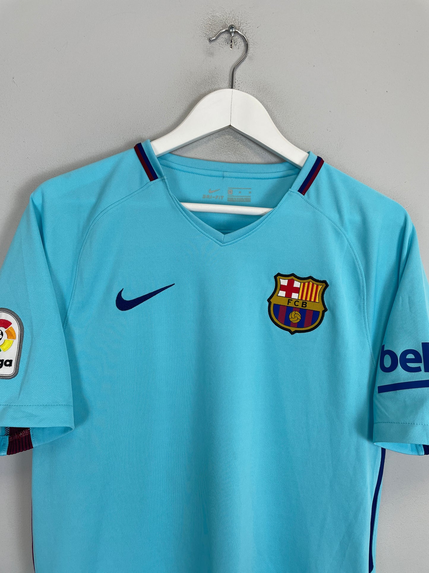 2017/18 BARCELONA MESSI #10 AWAY SHIRT (M) NIKE