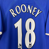 2003/04 EVERTON ROONEY #18 HOME SHIRT (L) PUMA