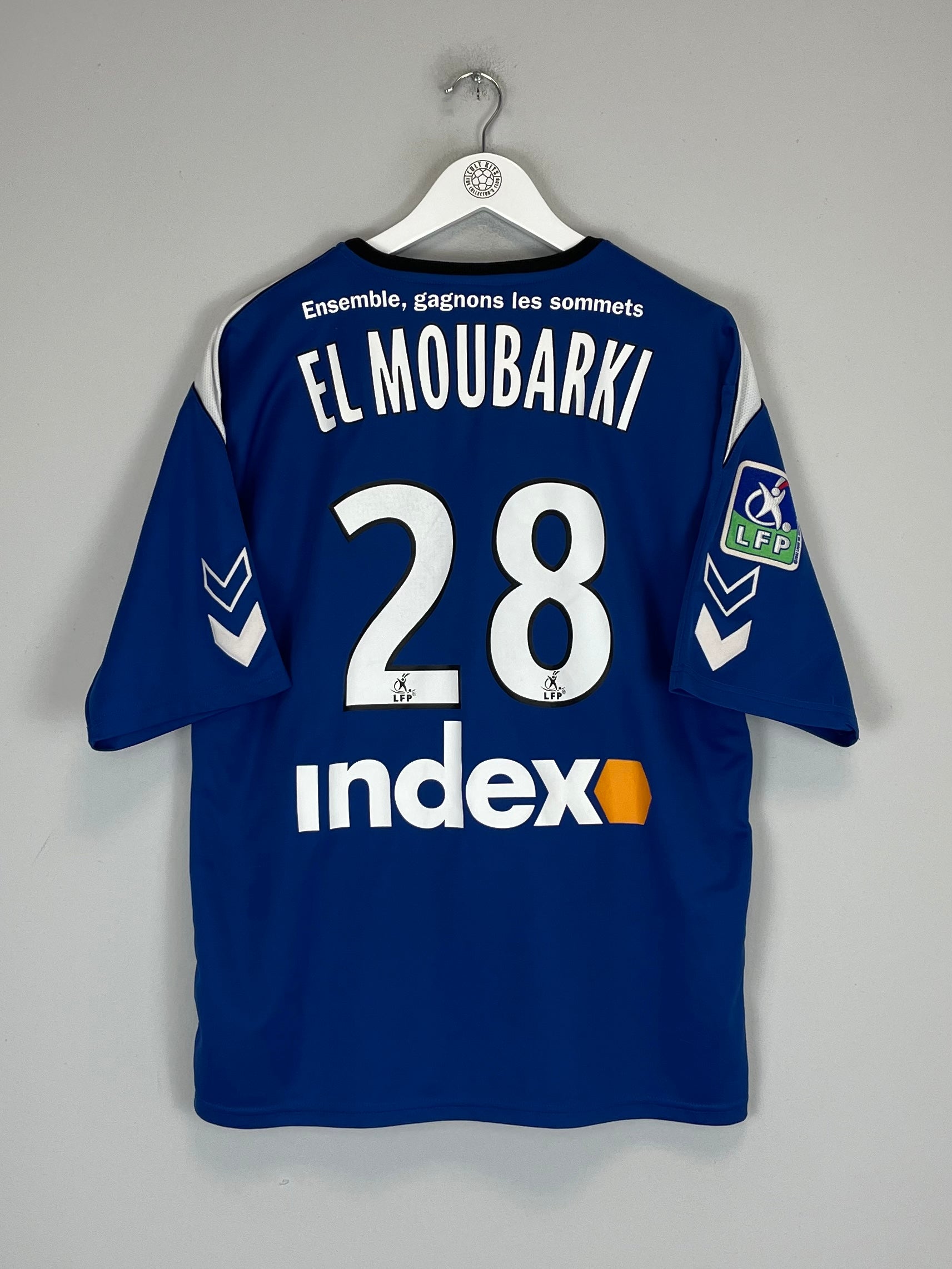 2007/08 GRENOBLE EL MOUBARKI #28 HOME SHIRT (L) HUMMEL