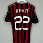 2013/14 AC MILAN KAKA #22 HOME SHIRT (S) ADIDAS