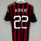 2013/14 AC MILAN KAKA #22 HOME SHIRT (S) ADIDAS