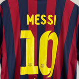 2013/14 BARCELONA MESSI #10 HOME SHIRT (XL) NIKE