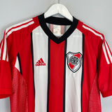 2002/03 RIVER PLATE HOME SHIRT (M) ADIDAS