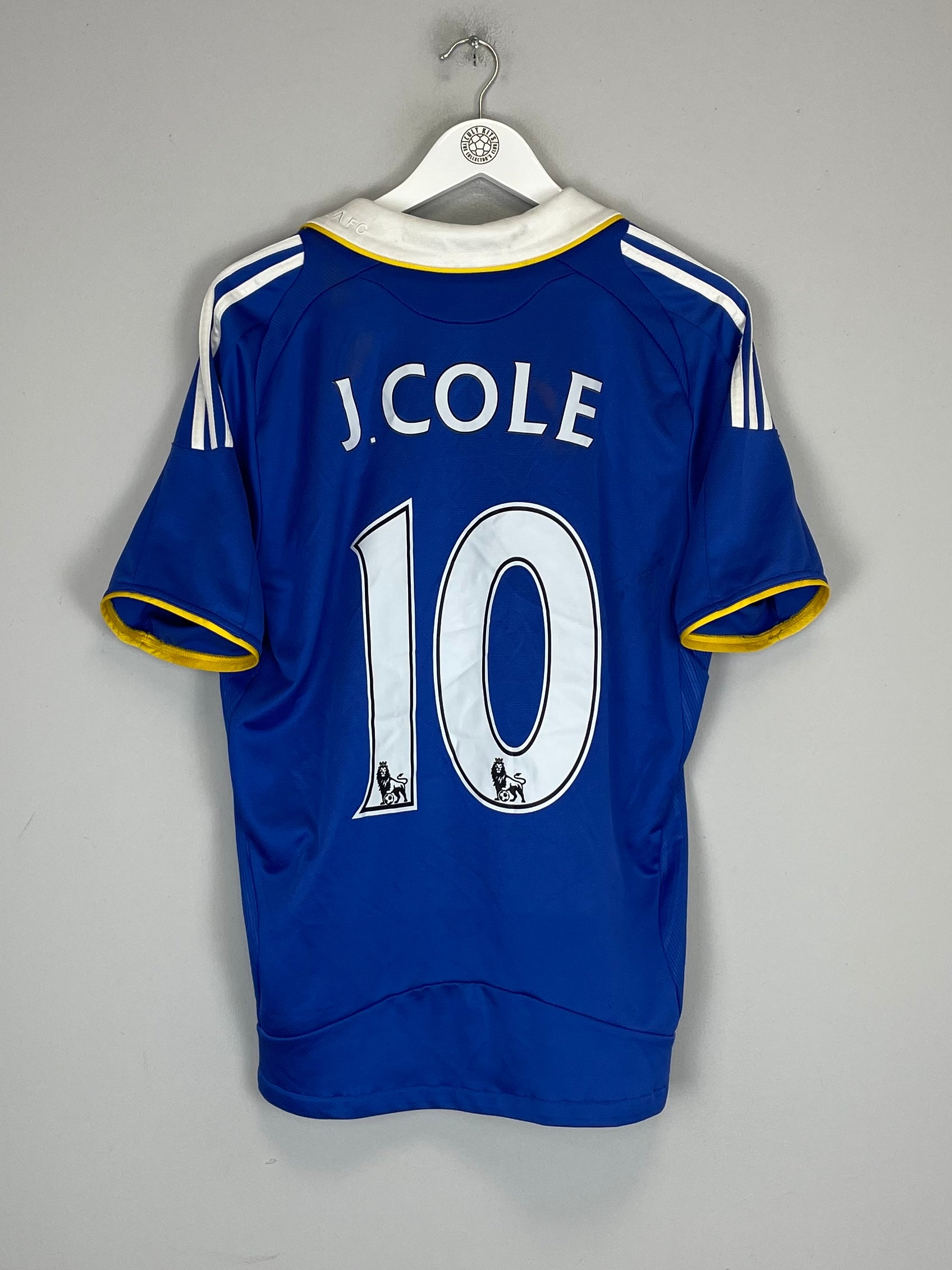 2008/09 CHELSEA J.COLE #10 HOME SHIRT (M) ADIDAS