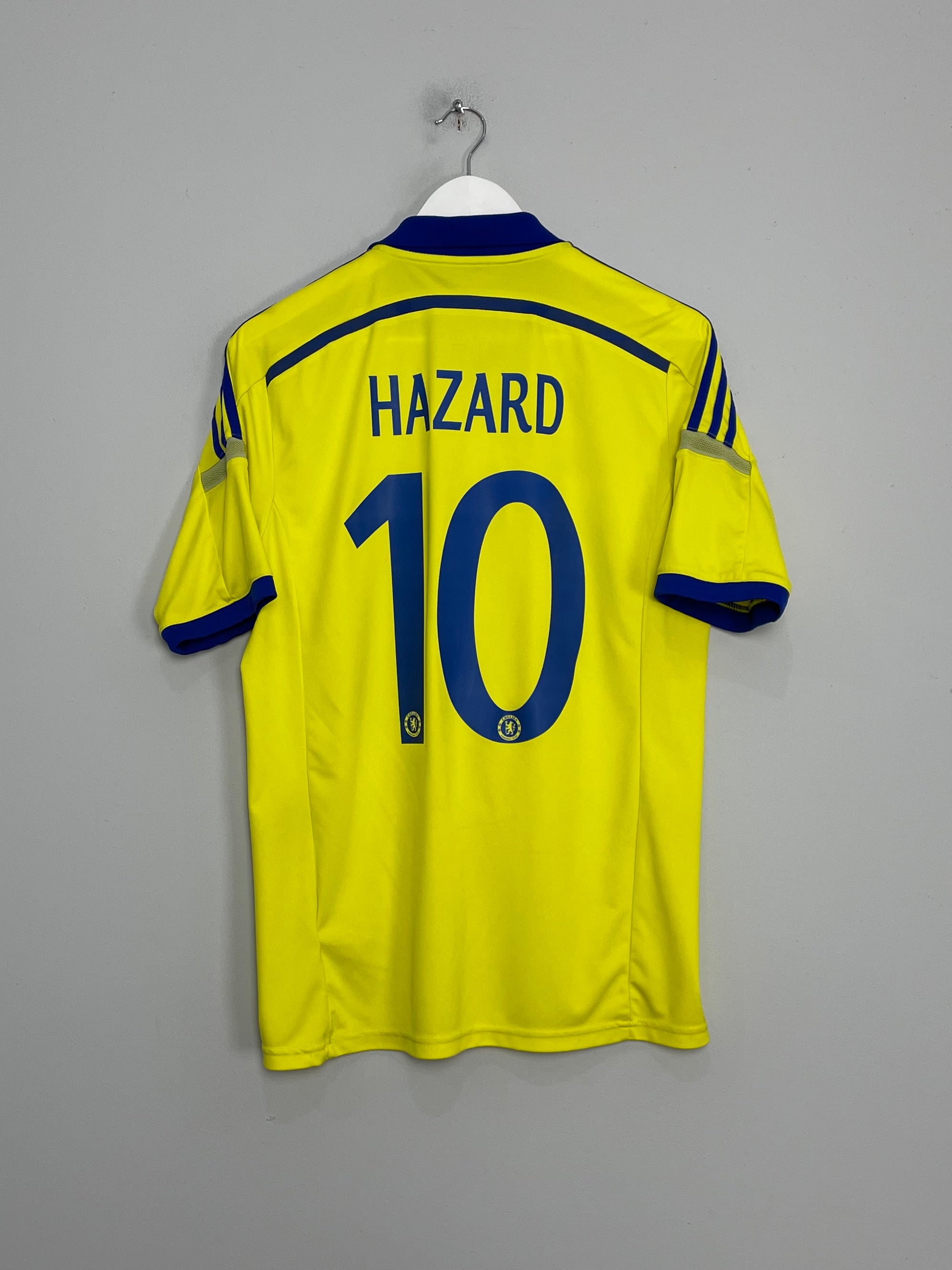 2014/15 CHELSEA HAZARD #10 AWAY SHIRT (M) ADIDAS