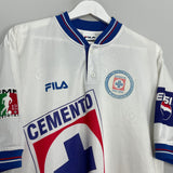 1999/00 CRUZ AZUL AWAY SHIRT (XL) FILA