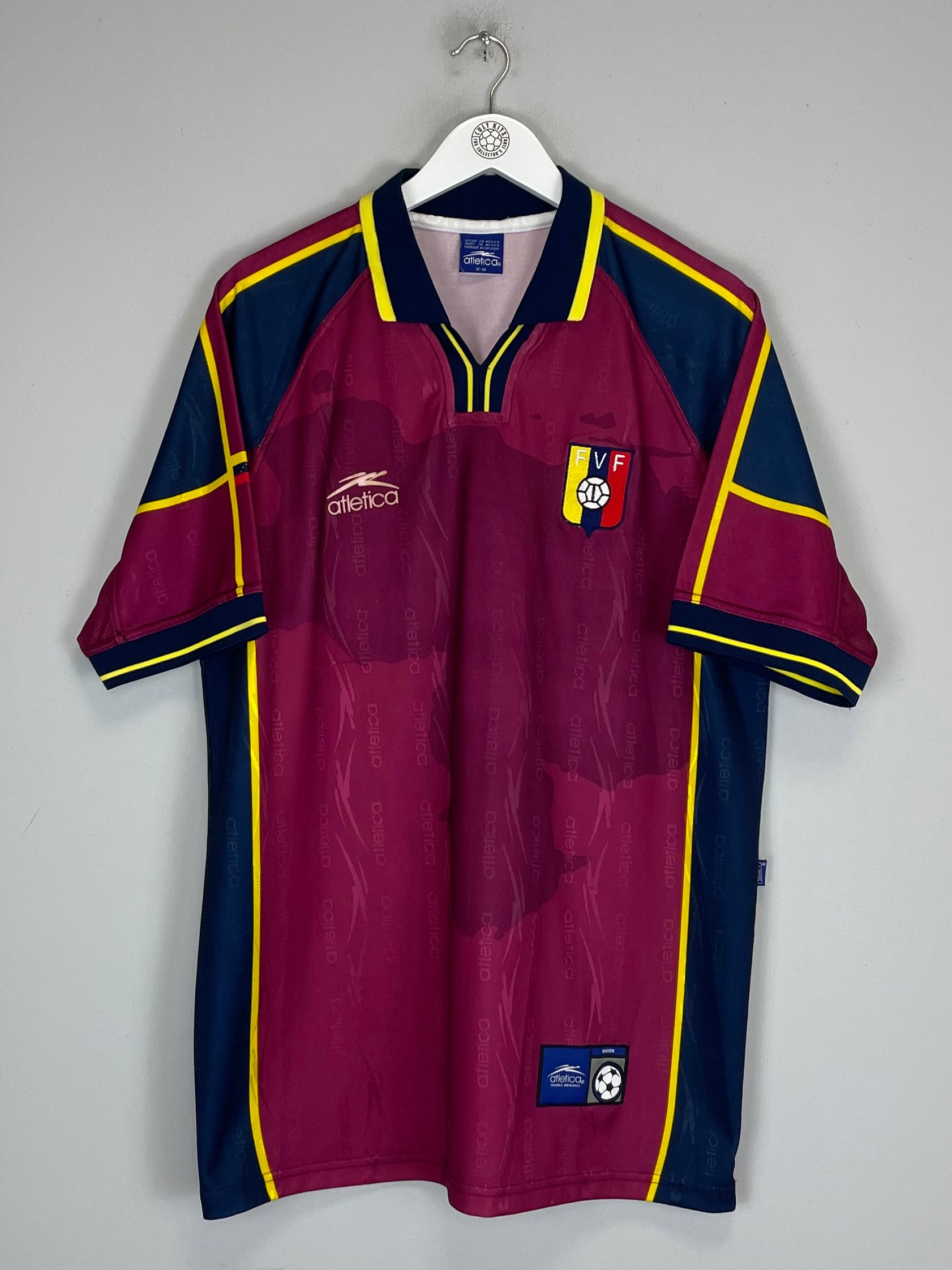 2000/02 VENEZUELA HOME SHIRT (M) ATLETICA