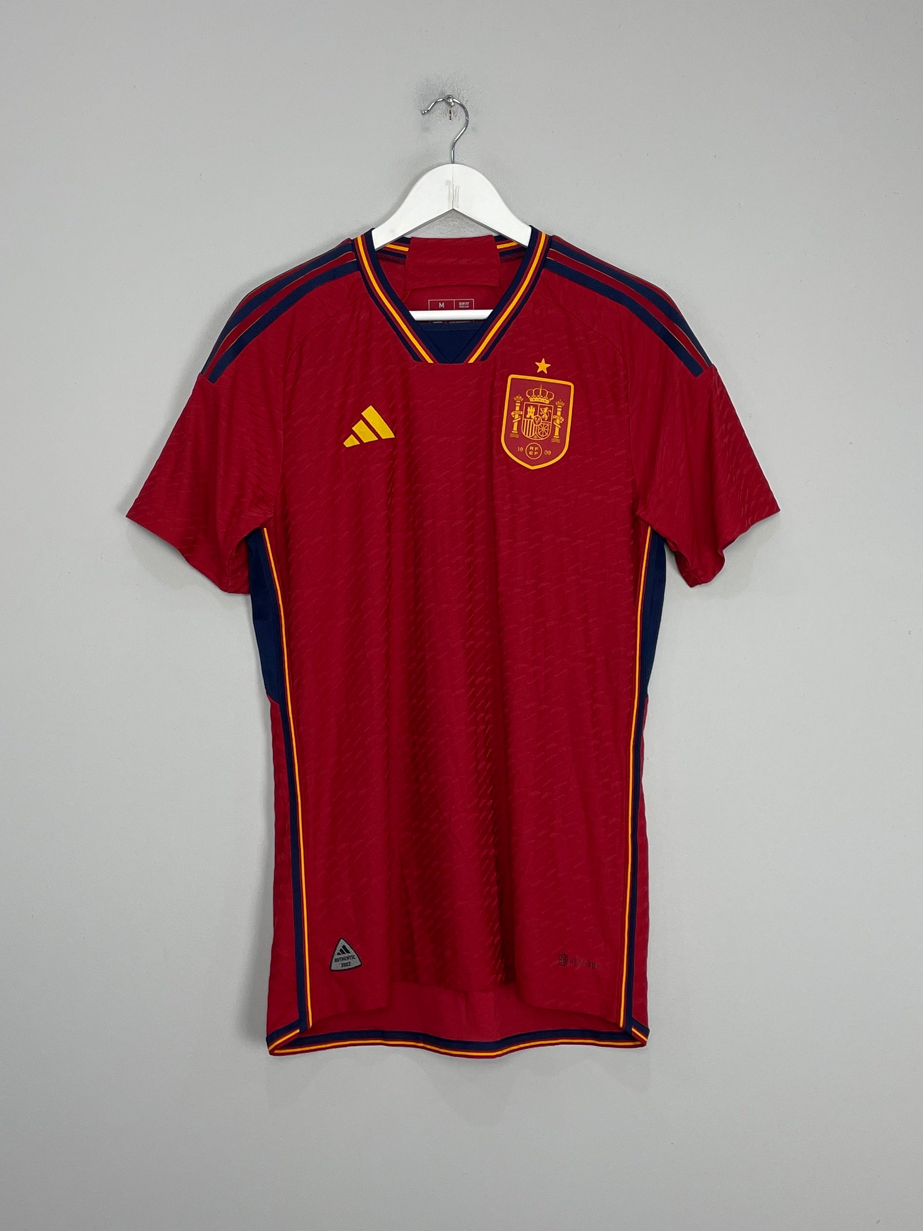 2022/23 SPAIN HOME SHIRT (M) ADIDAS