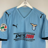 2009/10 LAZIO #10 HOME SHIRT (L) PUMA