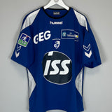 2007/08 GRENOBLE EL MOUBARKI #28 *MATCH ISSUE* HOME SHIRT (L) HUMMEL