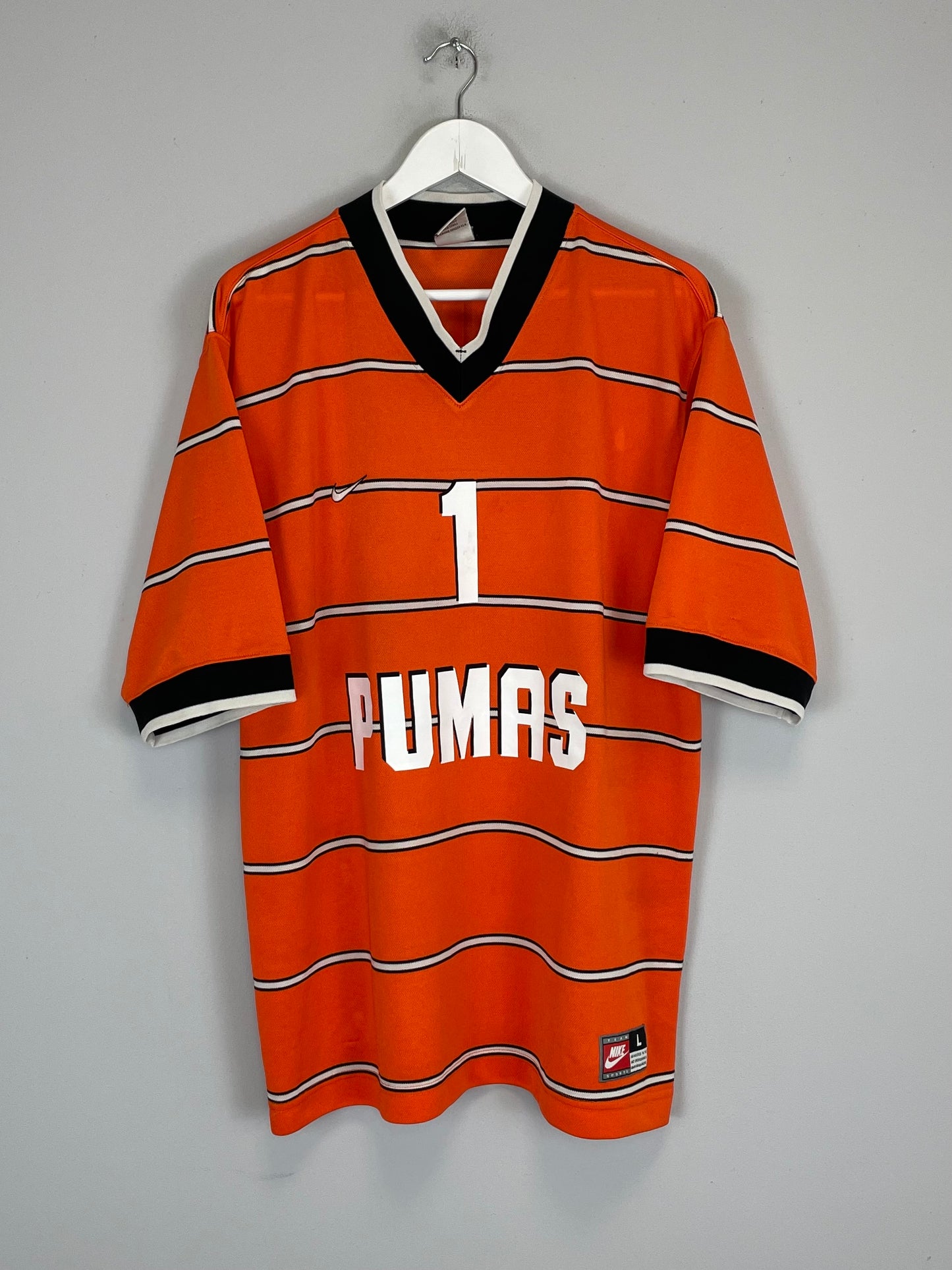 1997/98 UNAM PUMAS J.CAMPOS #1 GK SHIRT (L) NIKE