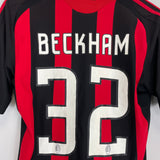 2008/09 AC MILAN BECKHAM #23 HOME SHIRT (S) ADIDAS