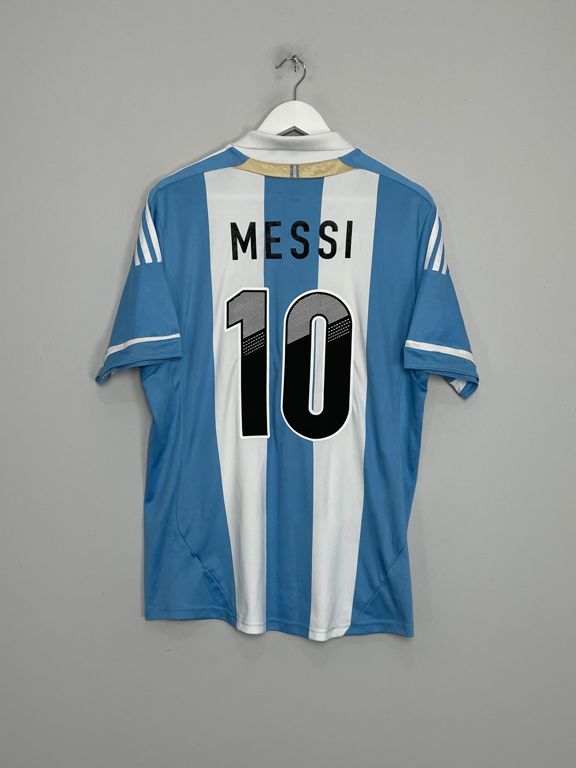 2011/13 ARGENTINA MESSI #10 HOME SHIRT (L) ADIDAS