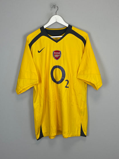 2005/06 ARSENAL HENRY #14 AWAY SHIRT (XL) NIKE